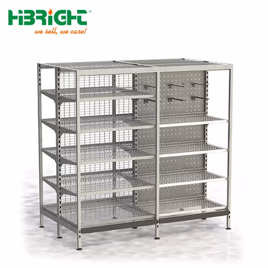 Heavy Duty Shop Display Stand Supermarket Shelf