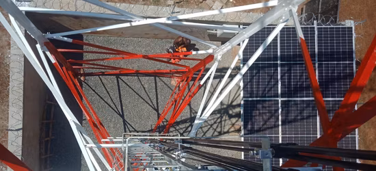 Soporte de montaje para monitor de TV de metal, panel solar, estante de acero/soporte de esquina