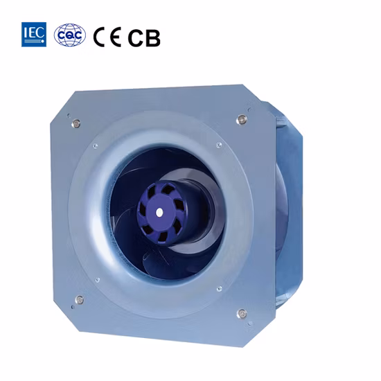 Soporte industrial del ventilador centrífugo trasero Blauberg Ec/AC