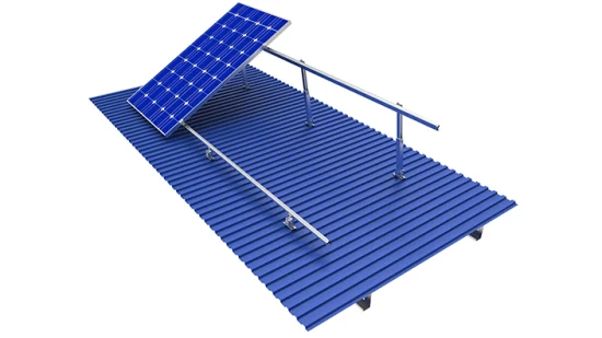 Soportes solares fotovoltaicos ajustables para sistema de portaequipajes de techo plano con montaje en patas delanteras y traseras